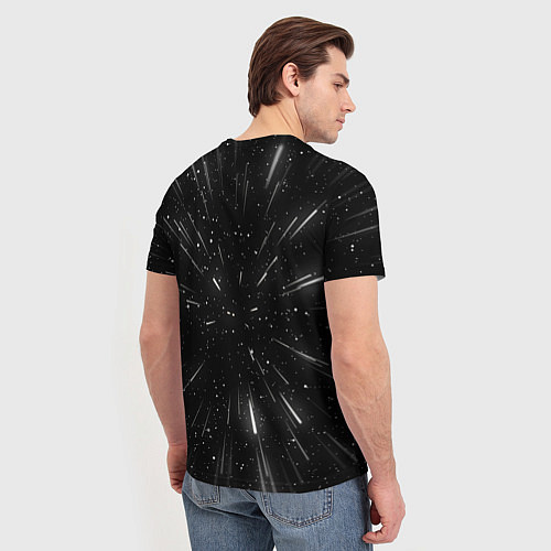 Мужская футболка Stellaris WARP / 3D-принт – фото 4