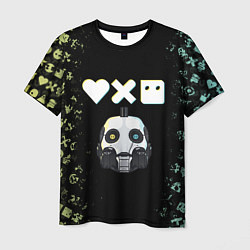 Мужская футболка Love, Death and Robots Pattern