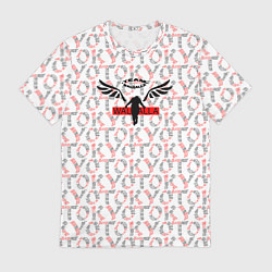 Мужская футболка Tokyo revengers valhalla glitch паттерн