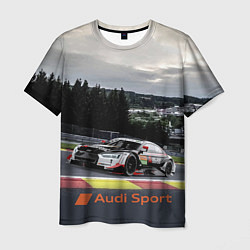 Мужская футболка Audi Sport Racing team Ауди Спорт Гоночная команда