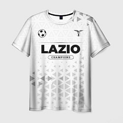 Футболка мужская Lazio Champions Униформа, цвет: 3D-принт