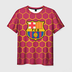 Мужская футболка FC BARCELONA соты