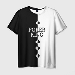 Футболка мужская Король Покера Black, цвет: 3D-принт