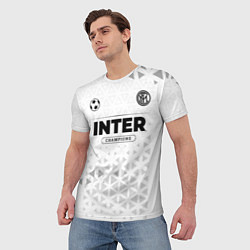 Футболка мужская Inter Champions Униформа, цвет: 3D-принт — фото 2