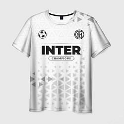 Мужская футболка Inter Champions Униформа