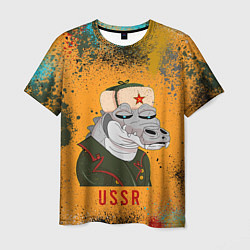 Мужская футболка Nft token art USSR