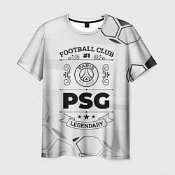 Мужская футболка PSG Football Club Number 1 Legendary