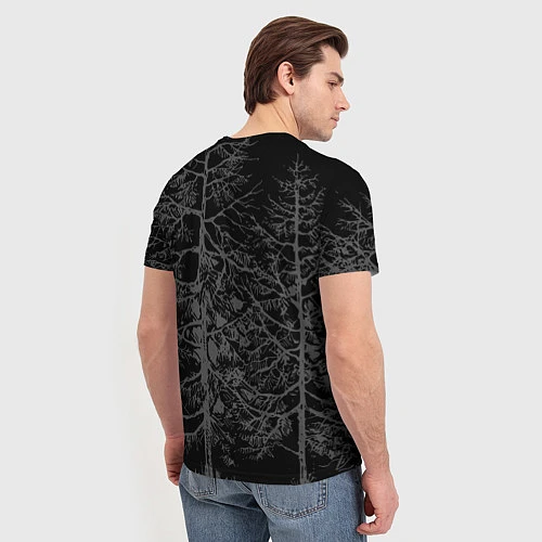 Мужская футболка Велес славянский бог / 3D-принт – фото 4
