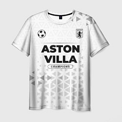 Мужская футболка Aston Villa Champions Униформа