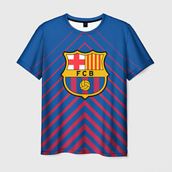 Мужская футболка Barcelona Абстракция