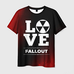 Футболка мужская Fallout Love Классика, цвет: 3D-принт