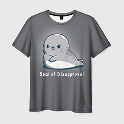 Мужская футболка Seal of Disapproval