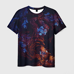 Мужская футболка Синие и Красные Коралловые Рифы