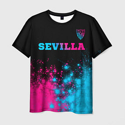 Мужская футболка Sevilla Neon Gradient