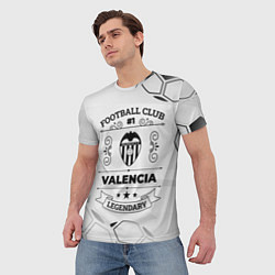 Футболка мужская Valencia Football Club Number 1 Legendary, цвет: 3D-принт — фото 2