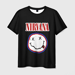 Мужская футболка Nirvana гранж