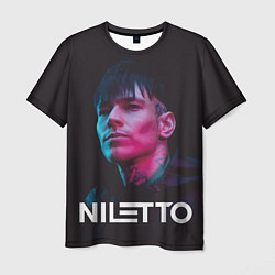 Мужская футболка Нилетто - портрет