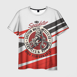 Мужская футболка Мотокросс moto sport