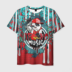 Мужская футболка Hip hop - Music