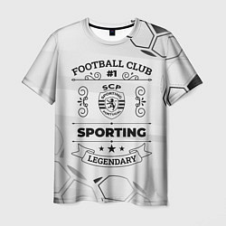 Мужская футболка Sporting Football Club Number 1 Legendary