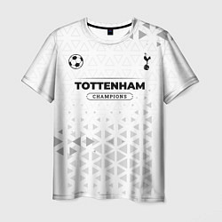 Мужская футболка Tottenham Champions Униформа