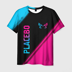 Мужская футболка Placebo Neon Gradient