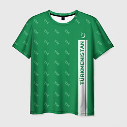 Мужская футболка Turkmenistan TM Турменистан