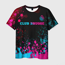 Мужская футболка Club Brugge Neon Gradient - FS