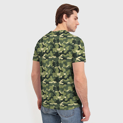 Мужская футболка Один в поле воин если он по-русски скромен / 3D-принт – фото 4