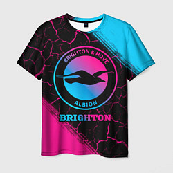 Мужская футболка Brighton Neon Gradient