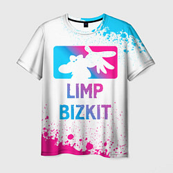 Мужская футболка Limp Bizkit Neon Gradient