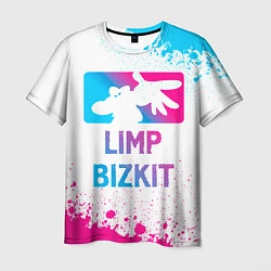 Футболка мужская Limp Bizkit Neon Gradient, цвет: 3D-принт