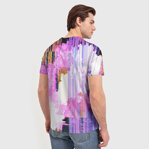 Мужская футболка Glitch art Fashion trend / 3D-принт – фото 4