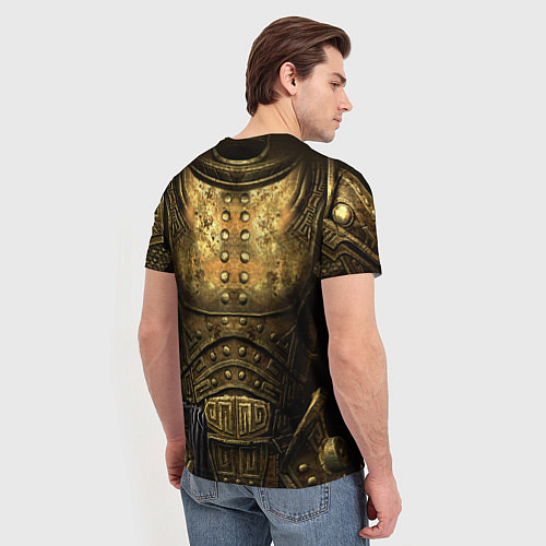 Мужская футболка Двемерская броня из Skyrim / 3D-принт – фото 4