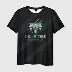 Мужская футболка The Witcher School of the Cat