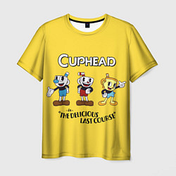 Мужская футболка Cuphead the delicious last course