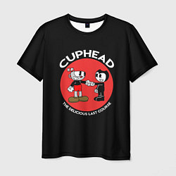 Мужская футболка Cuphead & Bendy