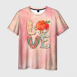 Мужская футболка Love Summer Лето