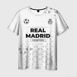 Мужская футболка Real Madrid Champions Униформа