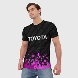 Футболка мужская Toyota Pro Racing, цвет: 3D-принт — фото 2
