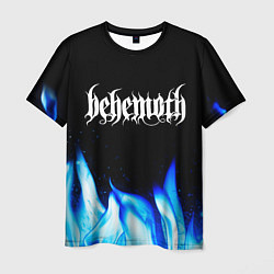 Мужская футболка Behemoth Blue Fire