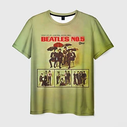 Футболка мужская Beatles N0 5, цвет: 3D-принт