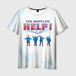 Мужская футболка The Beatles Help!