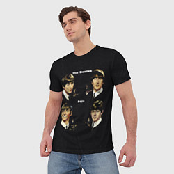 Футболка мужская The Beatles Boys, цвет: 3D-принт — фото 2