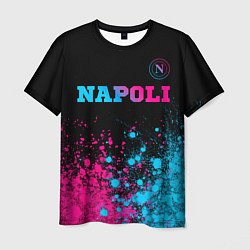 Футболка мужская Napoli Neon Gradient, цвет: 3D-принт