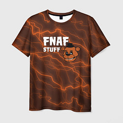 Мужская футболка Five Nights At Freddys - молнии