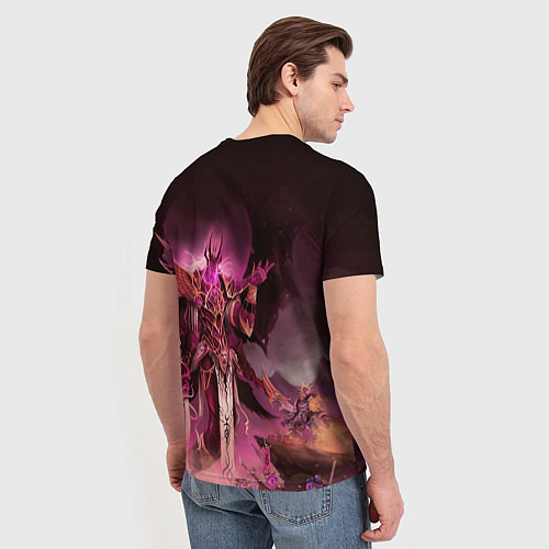 Мужская футболка Демон-Примарх Фулгрим / 3D-принт – фото 4
