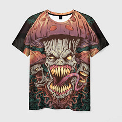 Мужская футболка Злые грибы монстры