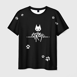 Мужская футболка Stray Лапки