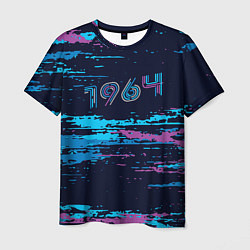 Мужская футболка 1964 год рождения - НЕОН